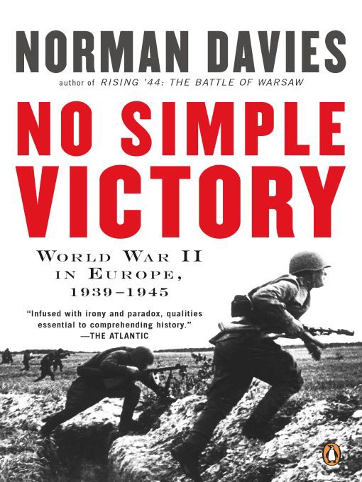 Title details for No Simple Victory by Norman Davies - Wait list